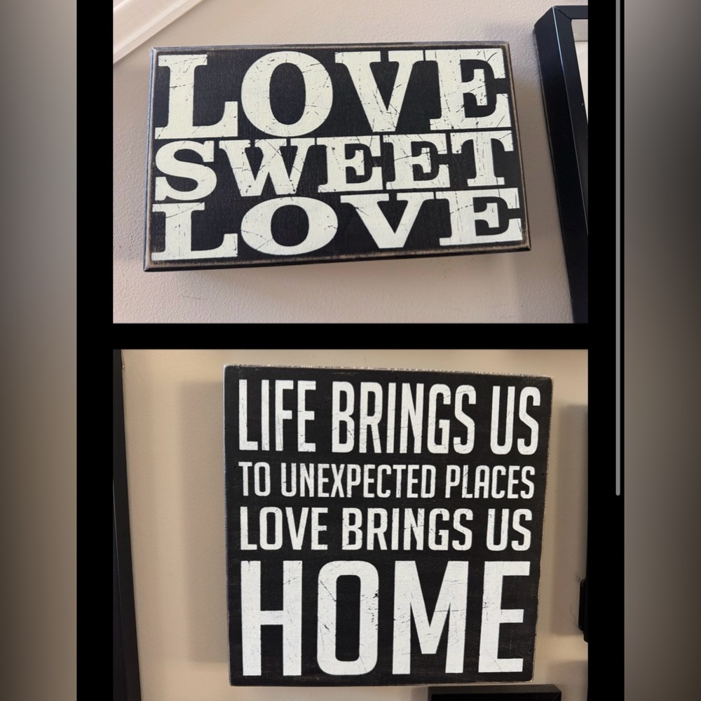 Wall sign